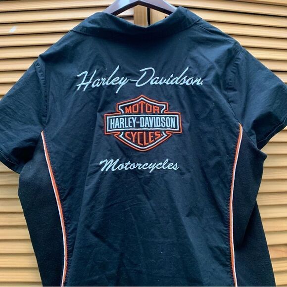 Harley-Davidson Short Sleeve Button up XXL - Picture 3 of 5